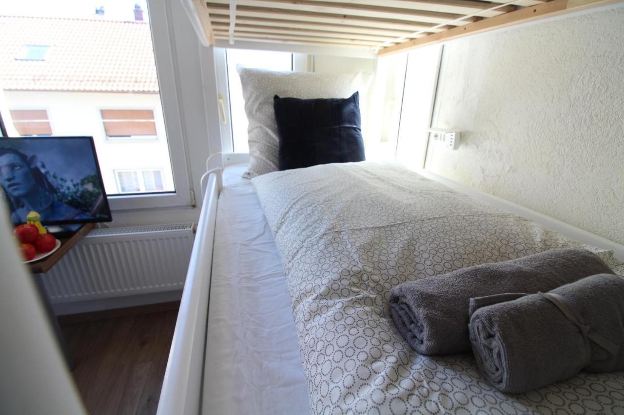 Downtown Apartments Ulm - Im Herzen Von Ulm & Komfortable Boxspringbetten מראה חיצוני תמונה